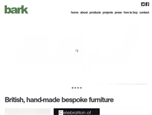 Tablet Screenshot of barkfurniture.com